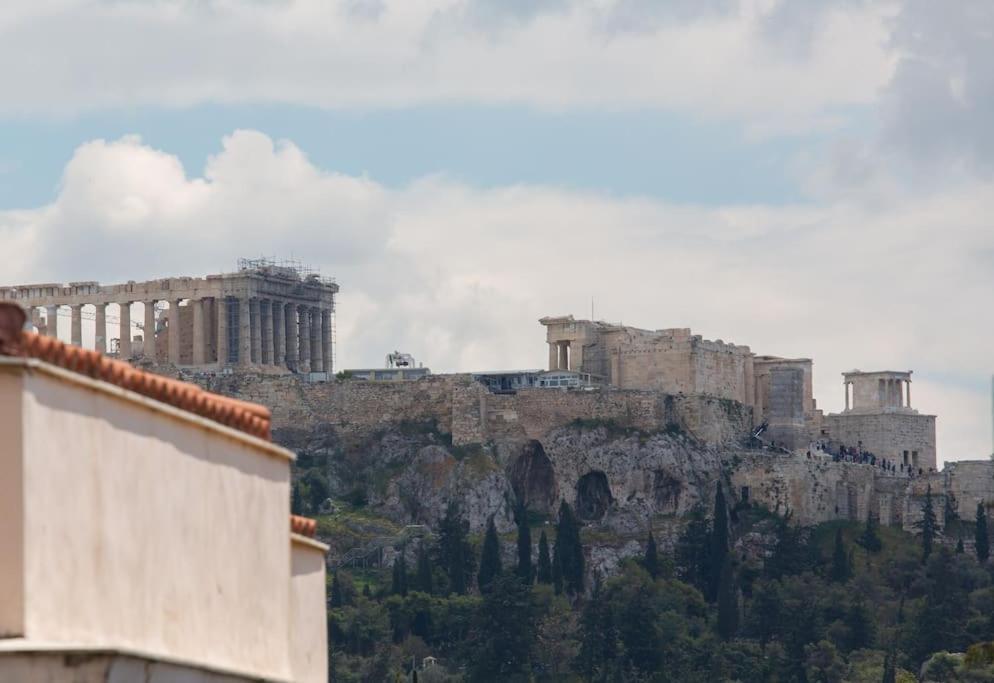 Cosy Apartment With Acropolis View Athen Exterior foto