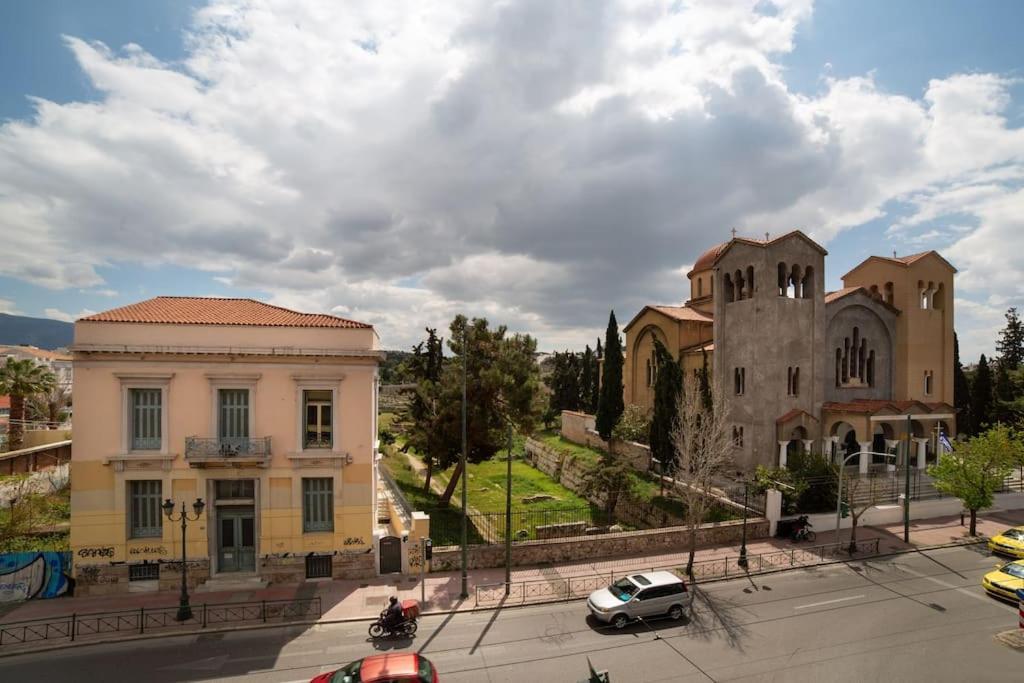 Cosy Apartment With Acropolis View Athen Exterior foto